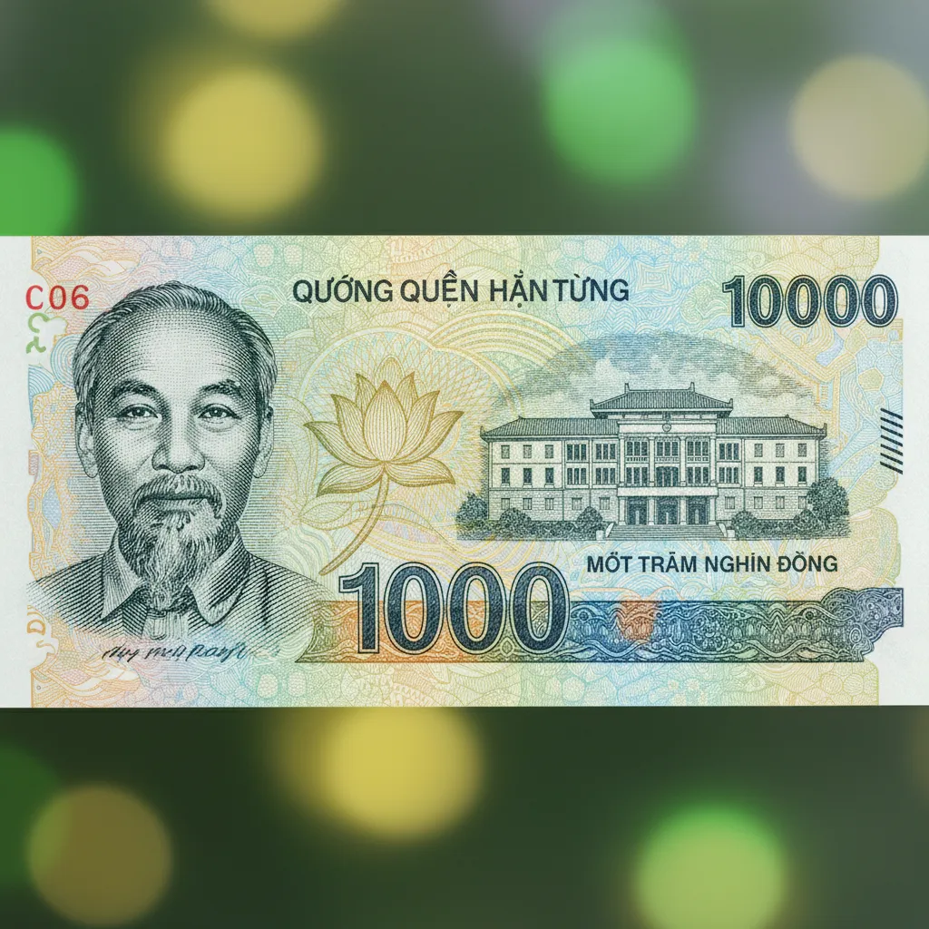 Hình ảnh tiền Việt Nam mệnh giá 100.000 đồng