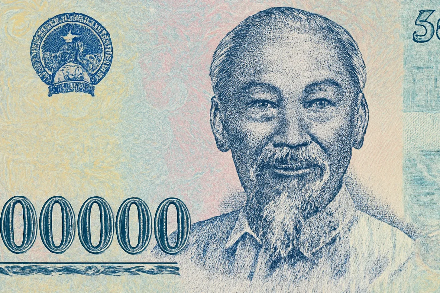 Hình ảnh tiền Việt Nam mệnh giá 50.000 đồng